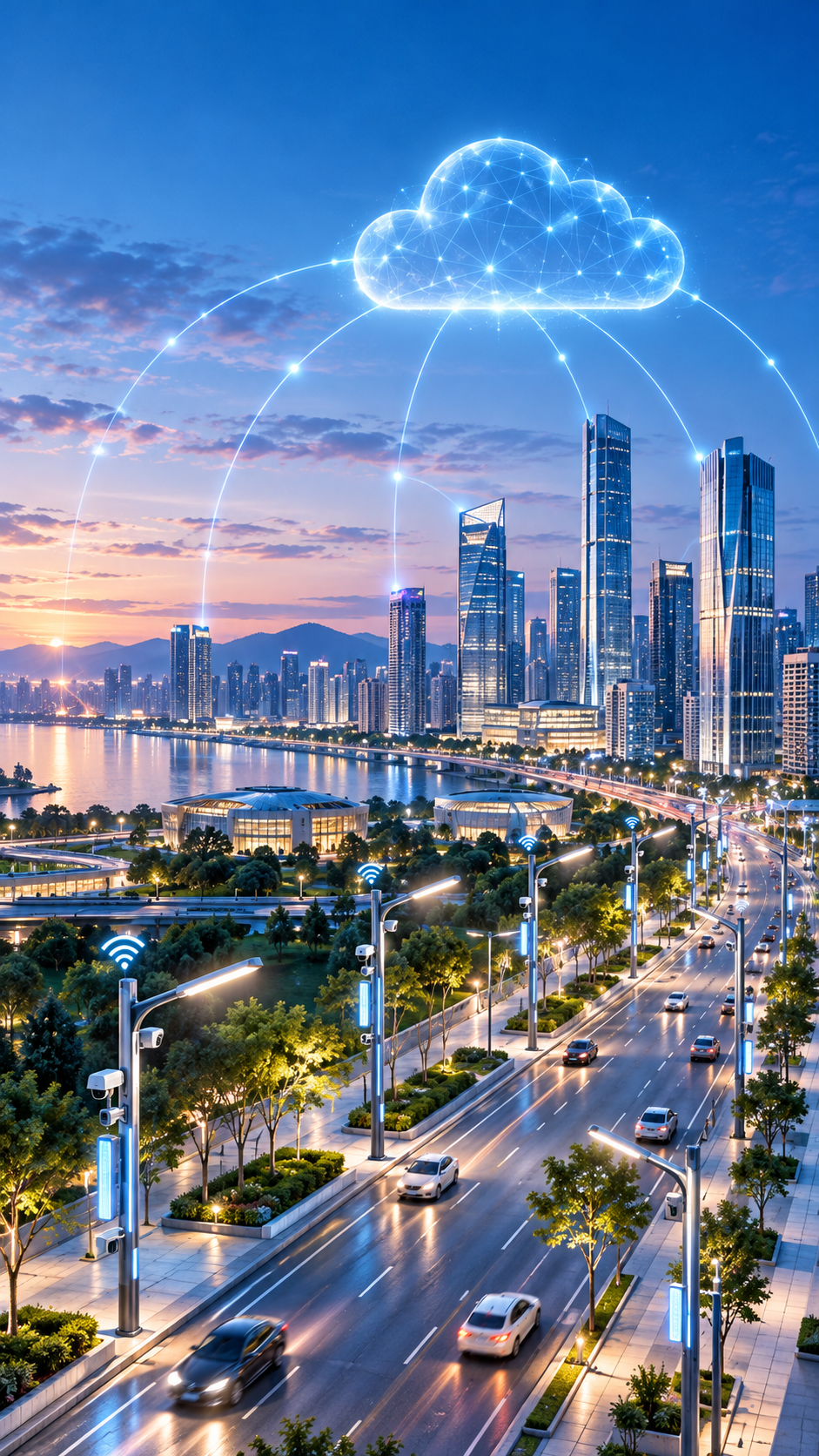 Cloud Platform untuk Smart Lighting & Smart City IoT